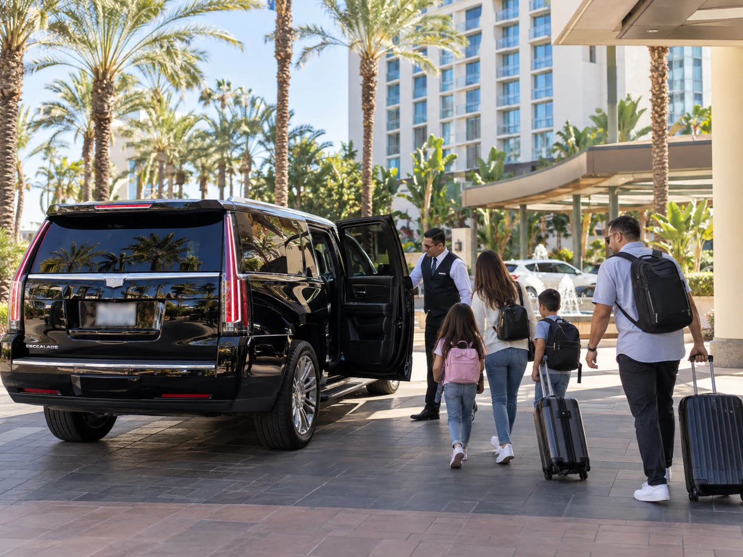 Private transportation for Southern California events and leisure travel