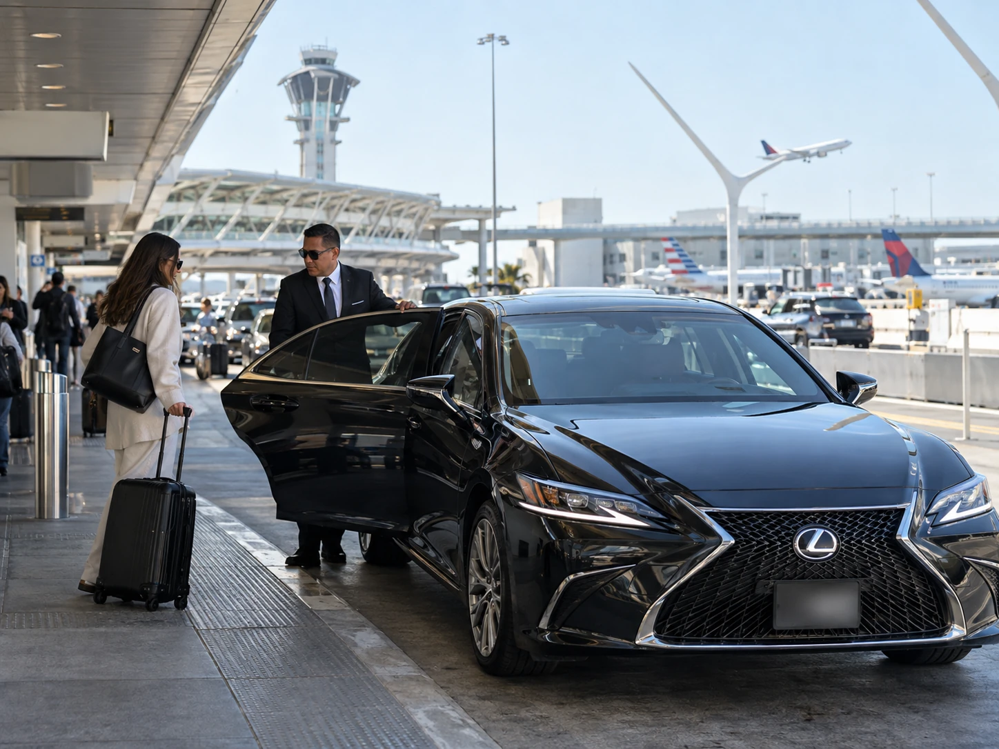 Luxury airport car service compared with Uber transportation