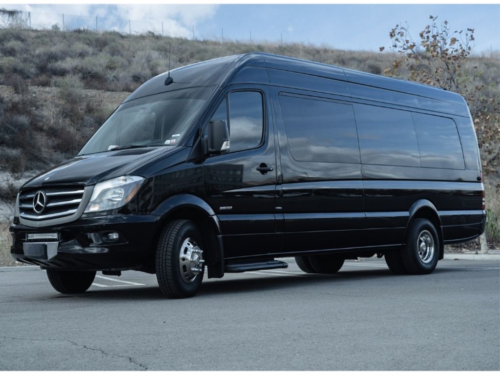 Airport limo service vs rideshare showing a professional black limousine