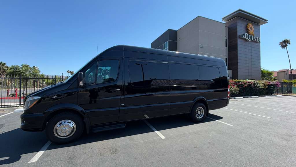 Mercedes Sprinter at OC Fair limo service